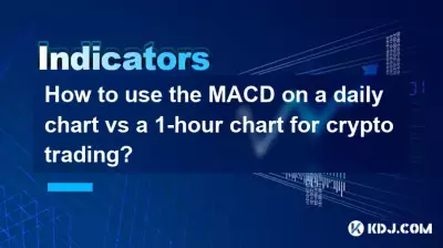 How to use the MACD on a daily chart vs a 1-hour chart for crypto trading? How to use the MACD on a daily chart vs a 1-hour chart for crypto trading?