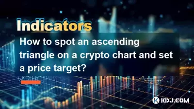 Wie erkennt man ein aufsteigendes Dreieck auf einem Krypto-Chart und legt ein Kursziel fest?