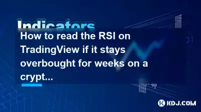 How to read the RSI on TradingView if it stays overbought for weeks on a crypto? How to read the RSI on TradingView if it stays overbought for weeks on a crypto?