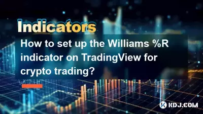How to set up the Williams %R indicator on TradingView for crypto trading? How to set up the Williams %R indicator on TradingView for crypto trading?