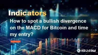 Comment repérer une divergence haussière sur le MACD pour Bitcoin et chronométrer mon entrée ?