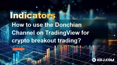 Wie nutzt man den Donchian-Kanal auf TradingView für den Krypto-Breakout-Handel?