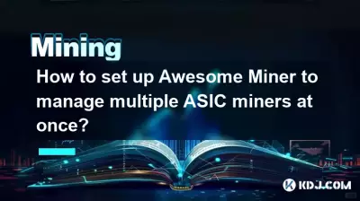 How to set up Awesome Miner to manage multiple ASIC miners at once? How to set up Awesome Miner to manage multiple ASIC miners at once?