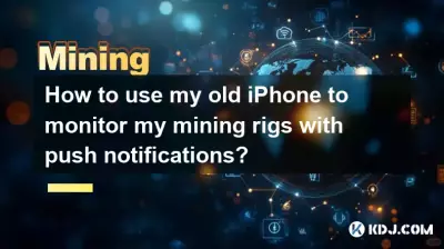 Wie verwende ich mein altes iPhone, um meine Mining-Rigs mit Push-Benachrichtigungen zu überwachen?