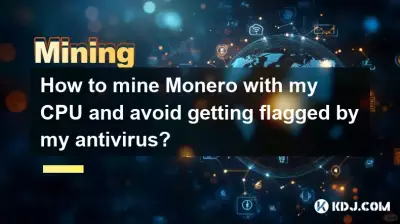 Wie schürfe ich Monero mit meiner CPU und vermeide es, von meinem Antivirenprogramm gemeldet zu werden?