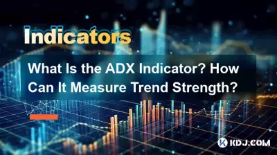 什么是 ADX 指标?它如何衡量趋势强度? 什么是 ADX 指标?它如何衡量趋势强度?