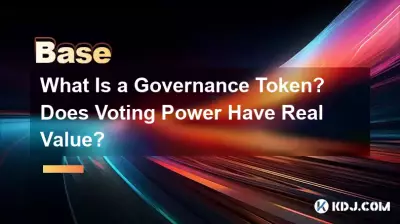 Qu'est-ce qu'un jeton de gouvernance ? Le pouvoir de vote a-t-il une réelle valeur ? Qu'est-ce qu'un jeton de gouvernance ? Le pouvoir de vote a-t-il une réelle valeur ?