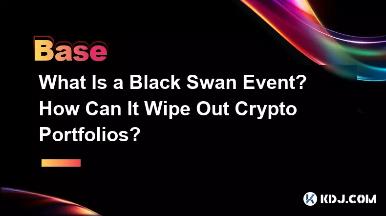 Was ist ein Black Swan-Event? Wie kann es Krypto-Portfolios auslöschen?