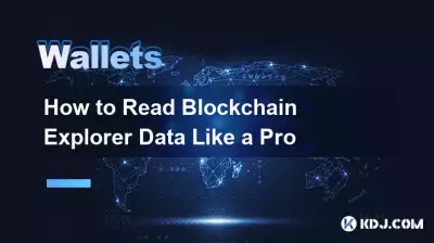 So lesen Sie Blockchain Explorer-Daten wie ein Profi