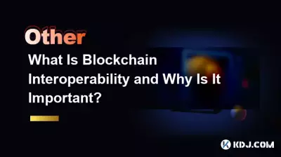 Was ist Blockchain-Interoperabilität und warum ist sie wichtig? Was ist Blockchain-Interoperabilität und warum ist sie wichtig?