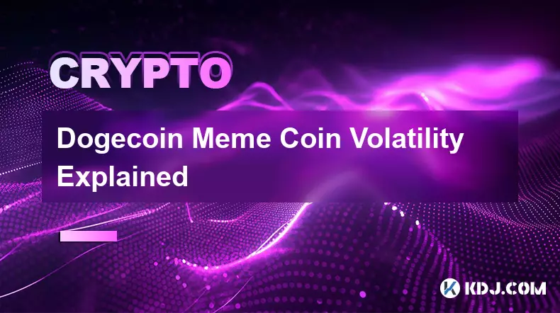 Bitcoincoin Meme 코인 변동성 설명