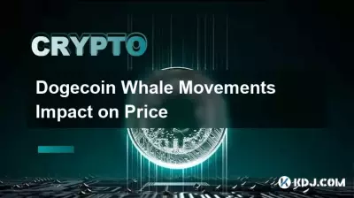 DOGEcoin Whale Movements Impact on Price