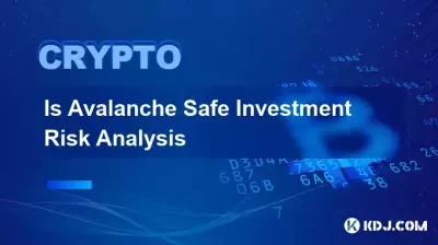 Is Avalanche Safe Investment Risk Analysis Is Avalanche Safe Investment Risk Analysis