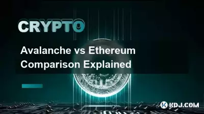 Comparaison Avalanche vs Ethereum expliquée