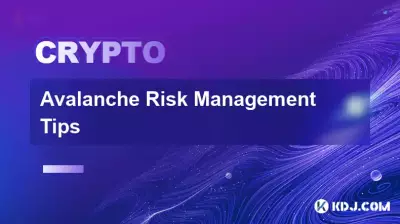 Avalanche Risk Management Tips Avalanche Risk Management Tips