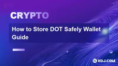 Anleitung zum sicheren Aufbewahren von DOT-Wallets Anleitung zum sicheren Aufbewahren von DOT-Wallets