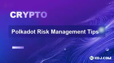 Tipps zum Polkadot-Risikomanagement Tipps zum Polkadot-Risikomanagement