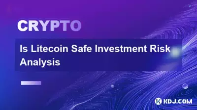 Is Litecoin Safe Investment Risk Analysis Is Litecoin Safe Investment Risk Analysis