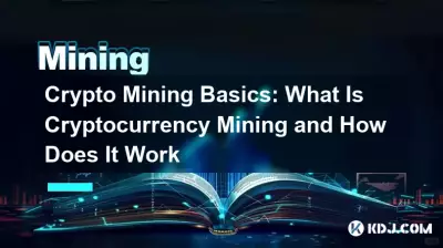 Bases du minage de crypto-monnaie : qu'est-ce que le minage de crypto-monnaie et comment ça marche Bases du minage de crypto-monnaie : qu'est-ce que le minage de crypto-monnaie et comment ça marche