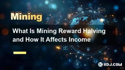 What Is Mining Reward Halving and How It Affects Income