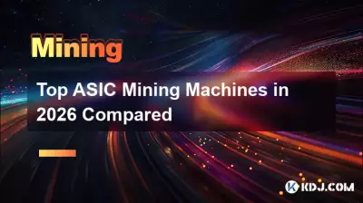 Top-ASIC-Mining-Maschinen im Jahr 2026 im Vergleich