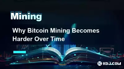 Bitcoin のマイニングが時間の経過とともに難しくなる理由 Bitcoin のマイニングが時間の経過とともに難しくなる理由