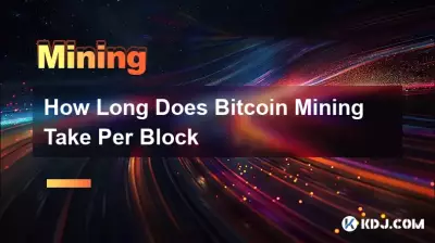 Wie lange dauert das Mining von Bitcoin pro Block? Wie lange dauert das Mining von Bitcoin pro Block?