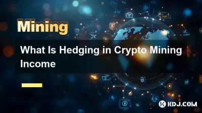 What Is Hedging in Crypto Mining Income What Is Hedging in Crypto Mining Income