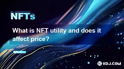 What is NFT utility and does it affect price? What is NFT utility and does it affect price?