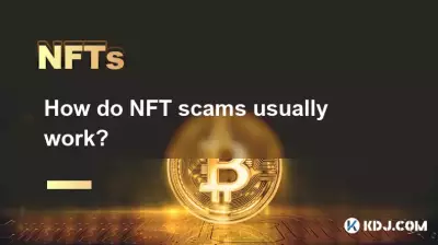 How do NFT scams usually work?