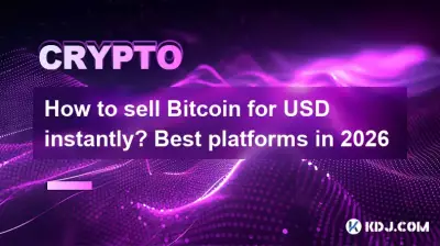 How to sell Bitcoin for USD instantly? Best platforms in 2026