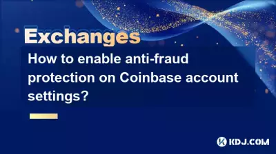 Wie aktiviere ich den Betrugsschutz in den Coinbase-Kontoeinstellungen?