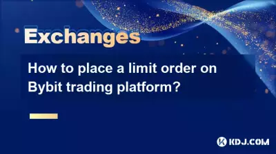 Wie erteile ich eine Limit-Order auf der Bybit-Handelsplattform?