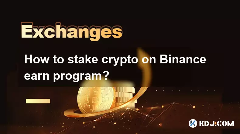Wie kann man Kryptowährungen im Binance-Earn-Programm einsetzen?