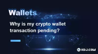 Why is my crypto wallet transaction pending?