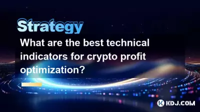 What are the best technical indicators for crypto profit optimization?