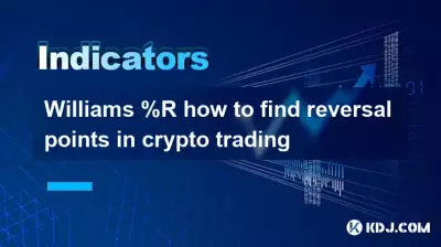 ウィリアムズ %R 暗号通貨取引で反転ポイントを見つける方法 ウィリアムズ %R 暗号通貨取引で反転ポイントを見つける方法