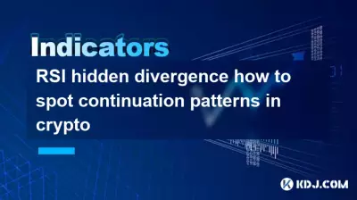 RSI hidden divergence how to spot continuation patterns in crypto