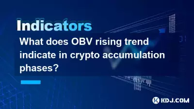 OBV上升趋势在加密货币积累阶段表明什么？