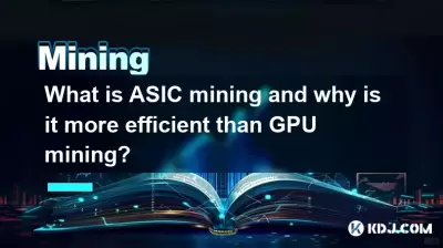 ASIC 마이닝이란 무엇이며 GPU 마이닝보다 효율적인 이유는 무엇입니까? ASIC 마이닝이란 무엇이며 GPU 마이닝보다 효율적인 이유는 무엇입니까?