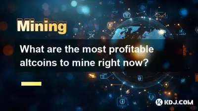 Quels sont les altcoins les plus rentables à exploiter actuellement ?