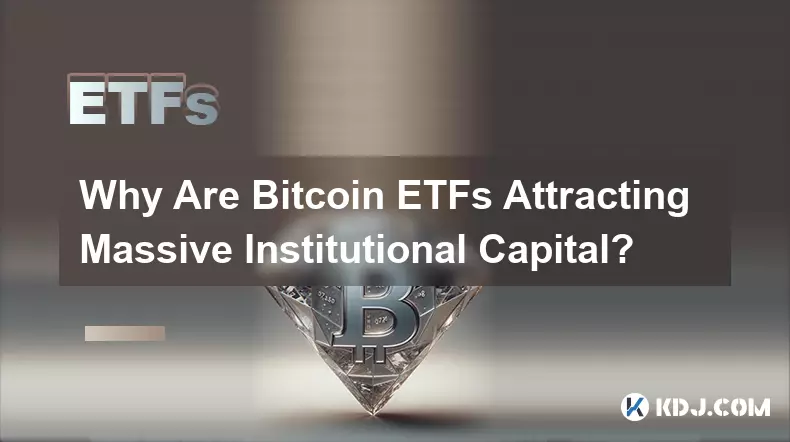 Warum ziehen Bitcoin ETFs enormes institutionelles Kapital an?
