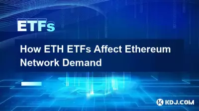 Wie ETH-ETFs die Nachfrage im Ethereum-Netzwerk beeinflussen Wie ETH-ETFs die Nachfrage im Ethereum-Netzwerk beeinflussen