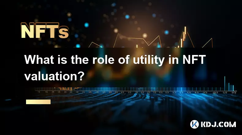 What is the role of utility in NFT valuation?