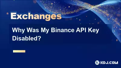 Warum wurde mein Binance-API-Schlüssel deaktiviert? Warum wurde mein Binance-API-Schlüssel deaktiviert?