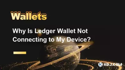 為什麼 Ledger 錢包無法連接到我的裝置? 為什麼 Ledger 錢包無法連接到我的裝置?