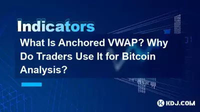 Was ist verankerter VWAP? Warum verwenden Händler es für die Bitcoin-Analyse?