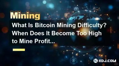 What Is Bitcoin Mining Difficulty? When Does It Become Too High to Mine Profitably?