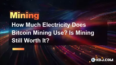 Wie viel Strom verbraucht Bitcoin Mining? Lohnt sich der Bergbau noch? Wie viel Strom verbraucht Bitcoin Mining? Lohnt sich der Bergbau noch?