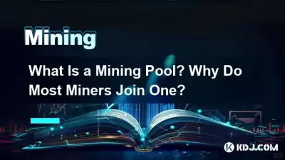 Was ist ein Mining-Pool? Warum schließen sich die meisten Bergleute einem an?